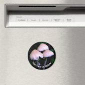 Midnight Mushrooms Nature Personalized Magneet (Insitu (Vaatwasser))