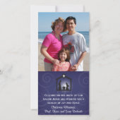 Midnight Nativity Kerstkaart (Voorkant)