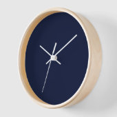 Midnight Navy Blue Solid Color (Hoek)