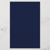 Midnight Navy Blue Solid Color