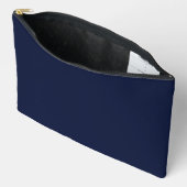Midnight Navy Blue Solid Color Etui (Open)