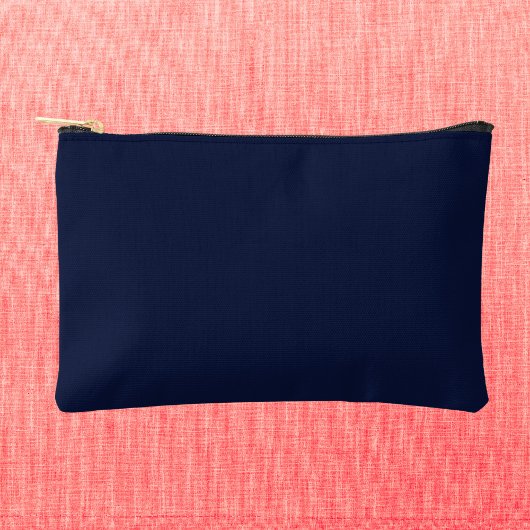 Midnight Navy Blue Solid Color Etui