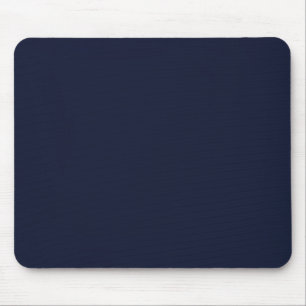 Midnight Navy Blue Solid Color Muismat