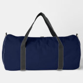 Midnight Navy Blue Solid Color Plunjezak (Voorkant)