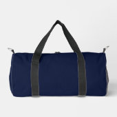 Midnight Navy Blue Solid Color Plunjezak (Voorkant)