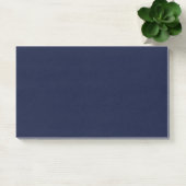 Midnight Navy Blue Solid Color Post-it® Notes (Kantoor)