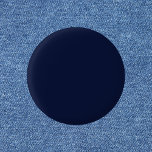 Midnight Navy Blue Solid Color Ronde Button 3,2 Cm<br><div class="desc">Midnight Navy Blue Solid Color</div>