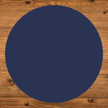 Midnight Navy Blue Solid Color