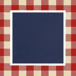 Midnight Navy Blue Solid Color Servet