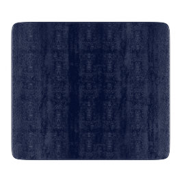 Midnight Navy Blue Solid Color Snijplank