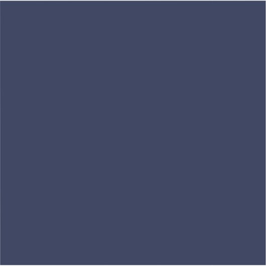 Midnight Navy Blue Solid Color Sticker (Voorkant)