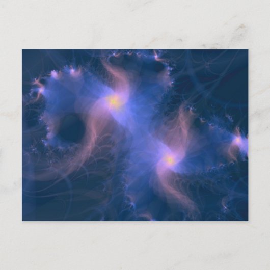 Midnight Nebula Briefkaart (Voorkant)