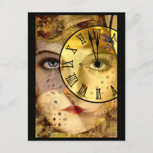 Midnight New Year Briefkaart