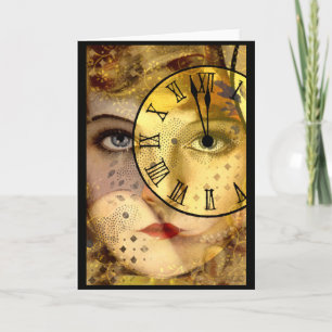 Midnight New Year Kaart