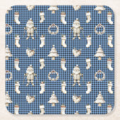 Midnight Nordic Noël! Kartonnen Onderzetters (Voorkant)