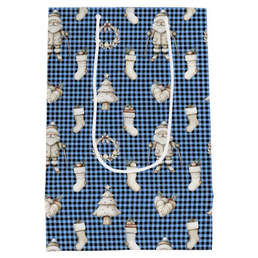 Midnight Nordic Noël! Medium Cadeauzakje (Achterkant)