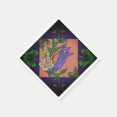 “Midnight Offering” – Botanical Hand & Bloom  Servet (Hoek)