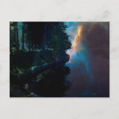 Midnight on the lakeshore briefkaart (Voorkant)