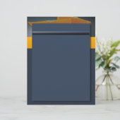 Midnight Oranje Letterhead (Staand voorkant)
