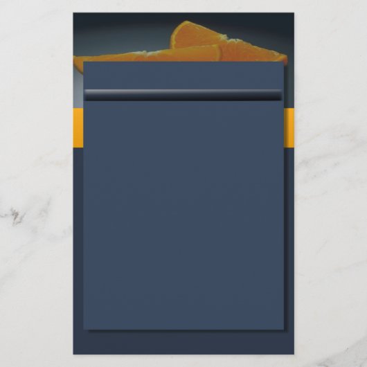 Midnight Oranje Stationery Briefpapier (Voorkant)
