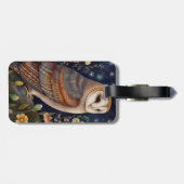 Midnight Owl Bagagelabel (Achterkant horizontaal)