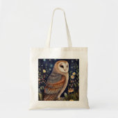 Midnight Owl Canvas tassen (Voorkant)