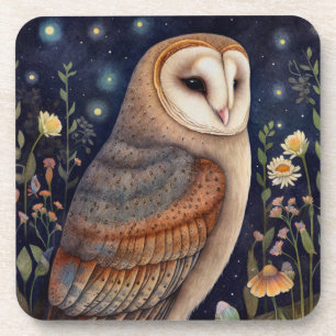 Midnight Owl Hard Onderzetter