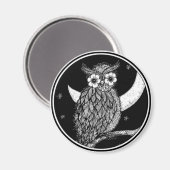 Midnight Owl Magnet (Voorkant / Achterkant)