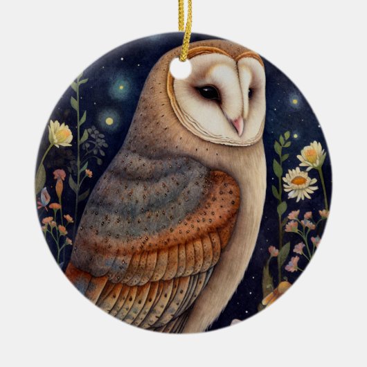 Midnight Owl Ornament (Voorkant)