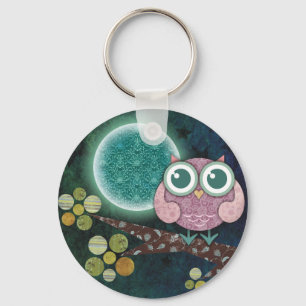 Midnight Owl Sleutelhanger