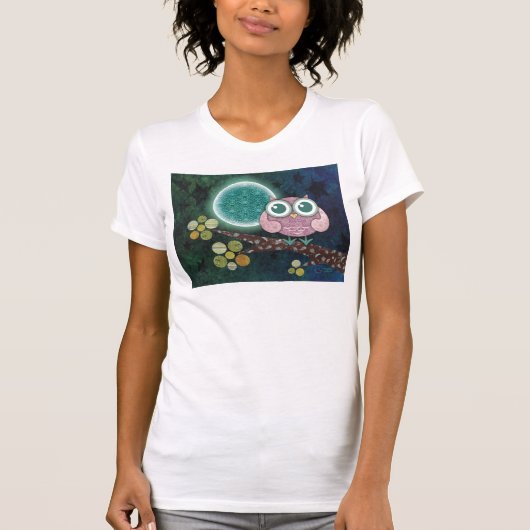 Midnight Owl T-shirt (Voorkant)