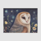 Midnight Owl Tissue Paper Tissuepapier (Voorkant)