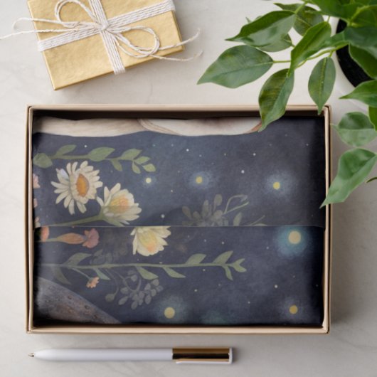 Midnight Owl Tissue Paper Tissuepapier (Geschenk)