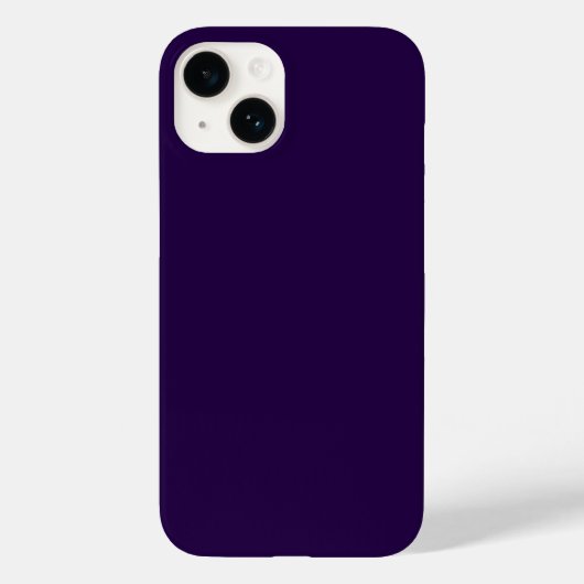 Midnight Paars Case-Mate iPhone Case (Achterkant)