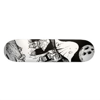 Midnight paddenstoelen persoonlijk skateboard