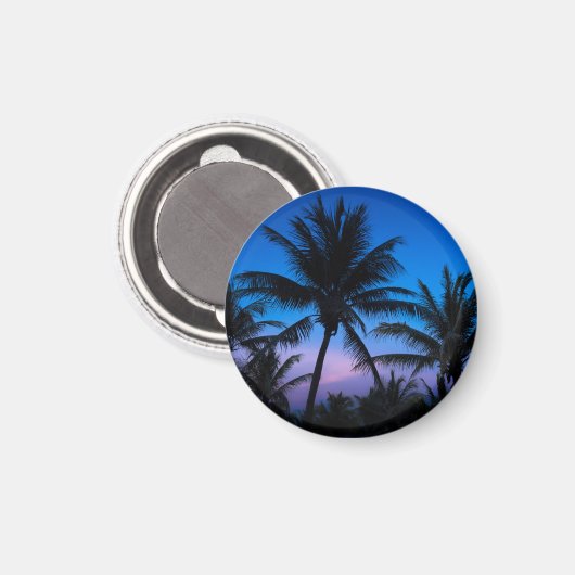 Midnight Palms Magneet (Voorkant / Achterkant)