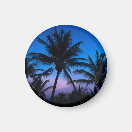 Midnight Palms Magneet (Voorkant)