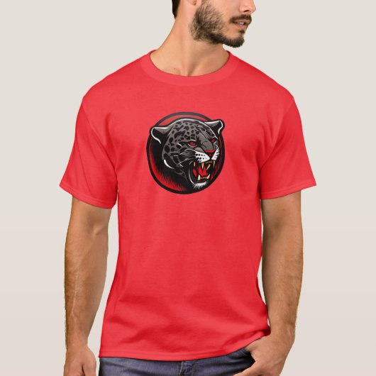 Midnight Panther Embleem T-shirt (Voorkant)