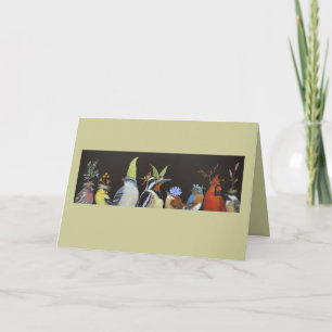 MIdnight party op de feeder card Kaart