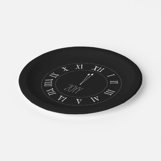 Midnight Party Papieren Bordje (Gekanteld)