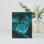 Midnight Passion, Blue Butterfly Kisses Briefkaart (Staand voorkant)