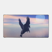 Midnight Pegasus Desk Mat (Voorkant)