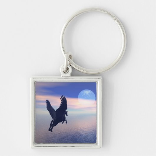 Midnight Pegasus Sleutelhanger (Voorkant)