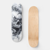 Midnight Phantom Skull Persoonlijk Skateboard (Voorkant)