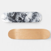 Midnight Phantom Skull Persoonlijk Skateboard (Horizontaal)