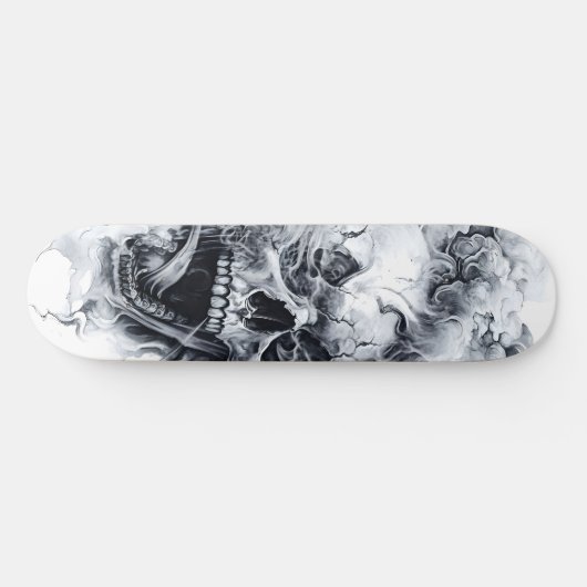 Midnight Phantom Skull Persoonlijk Skateboard (Horizontaal)