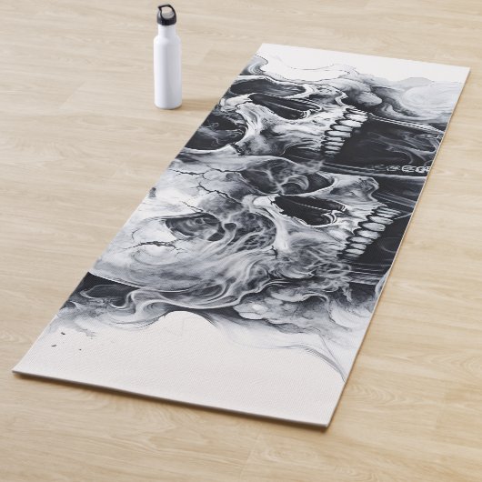 Midnight Phantom Skull Yogamat (In situ)