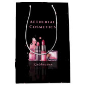 Midnight Pink Custom Salon Gift Bag Medium Cadeauzakje (Voorkant)