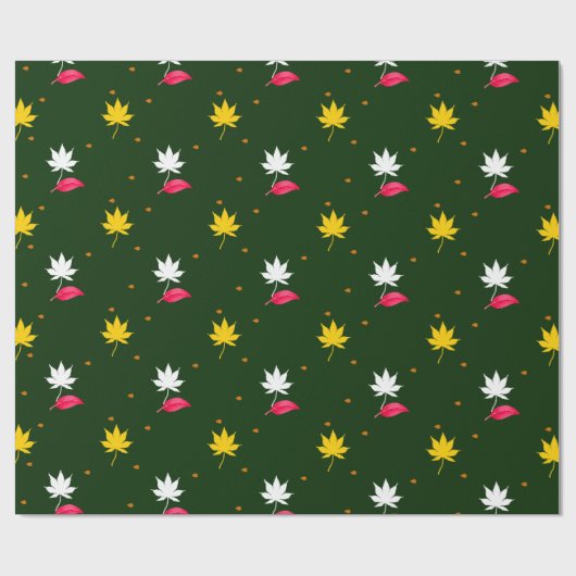 Midnight Poetry Kerstmis Cadeaupapier (Vlak)