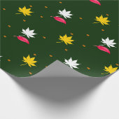 Midnight Poetry Kerstmis Cadeaupapier (Hoek)